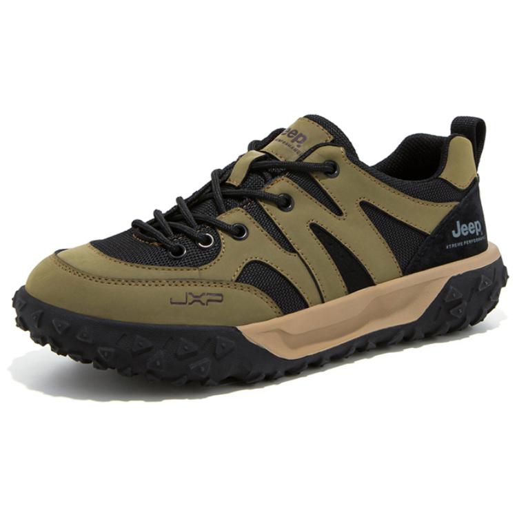 Jeep Moisture wicking Low top Mountaineering Shoes Men’s Army Green
