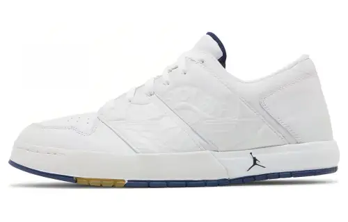 Jordan Nu Retro 1 Low White Midnight Navy 2002