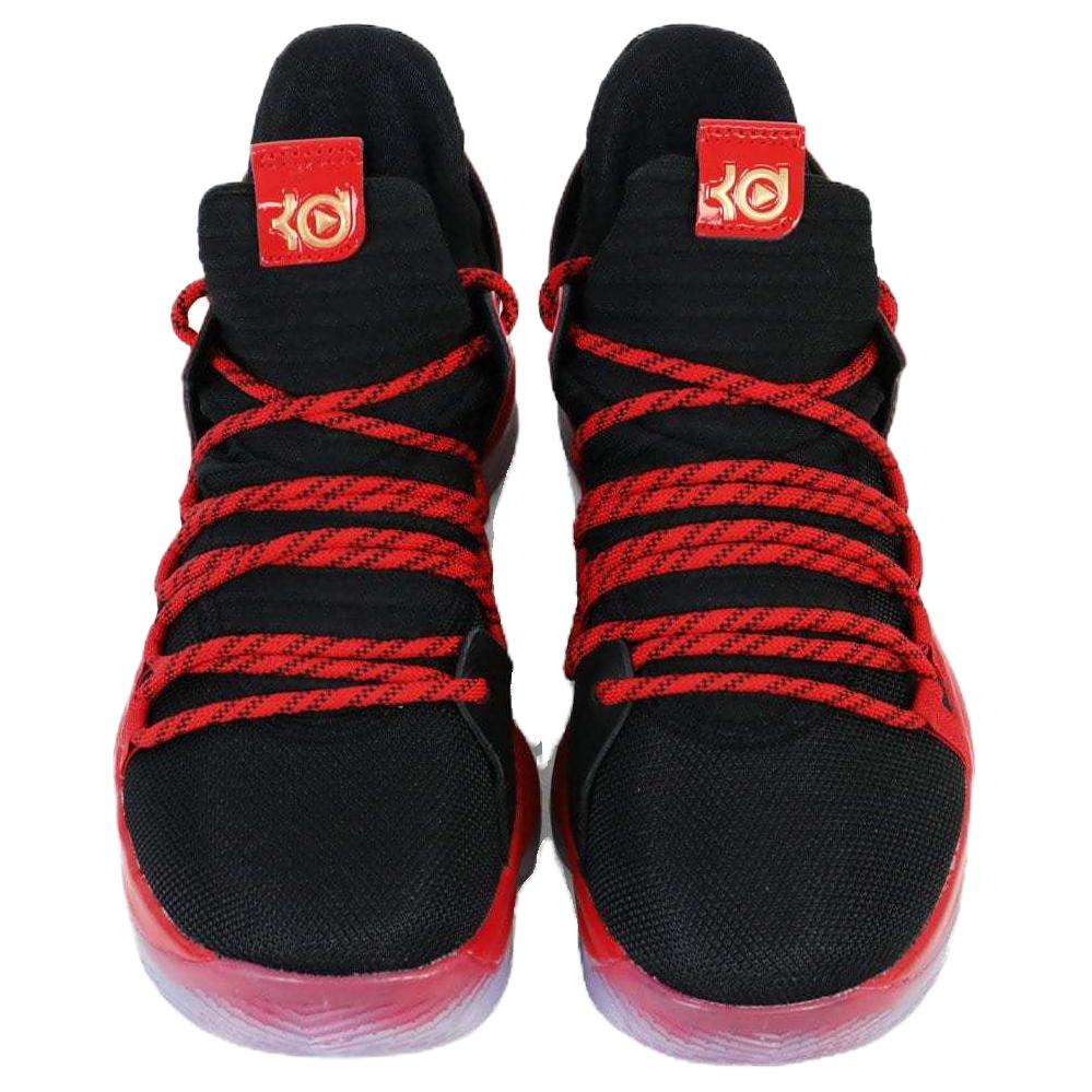 Кроссовки Nike KD 10 (черно-красные) — фото 3