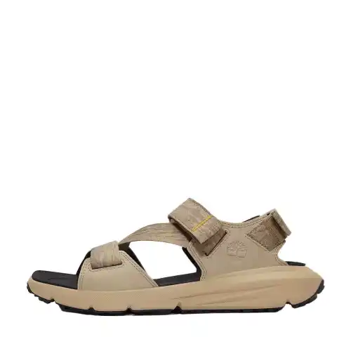 Timberland Motion Dune Textile, Synthetic Leather Beach Sandals Men's Brown
