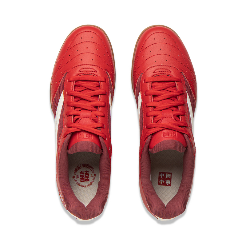 Li Ning Table Tennis Shoes Unisex White Red