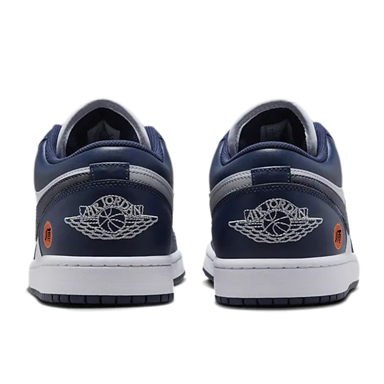 Jordan Air Jordan 1 Vintage Basketball Shoes Men’s Low Top White/Blue