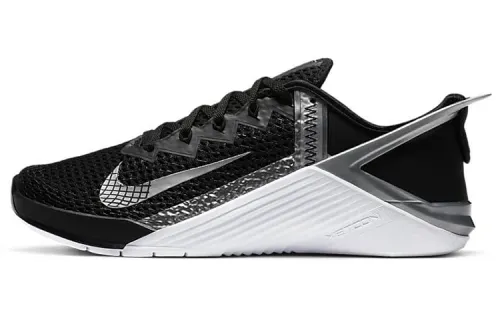 Nike Metcon 6 FlyEase 'Black Metallic Silver' Women's