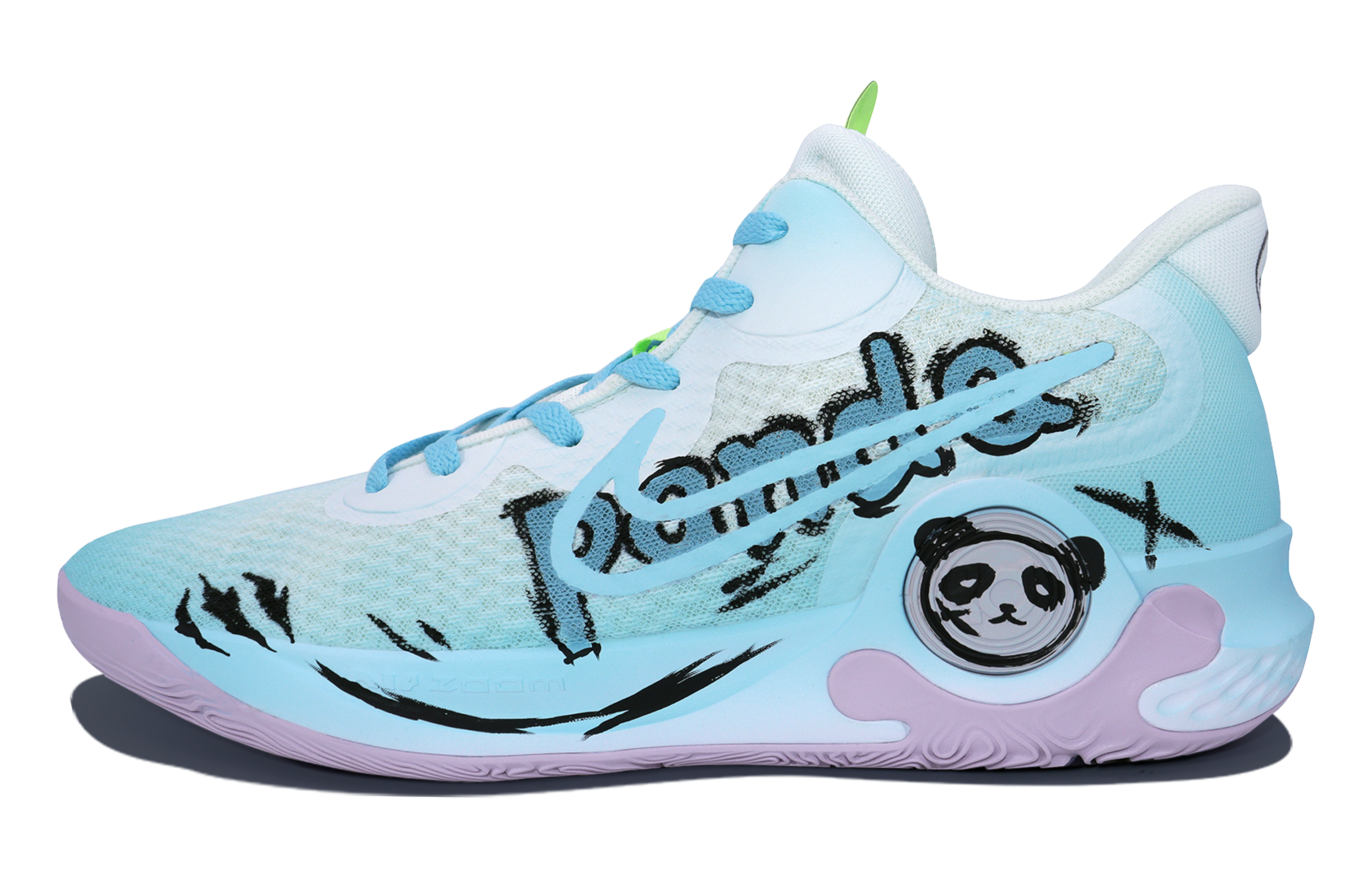 Nike KD Trey 5 IX Vintage Basketball Shoes Unisex Mid Top Blue/Black/White