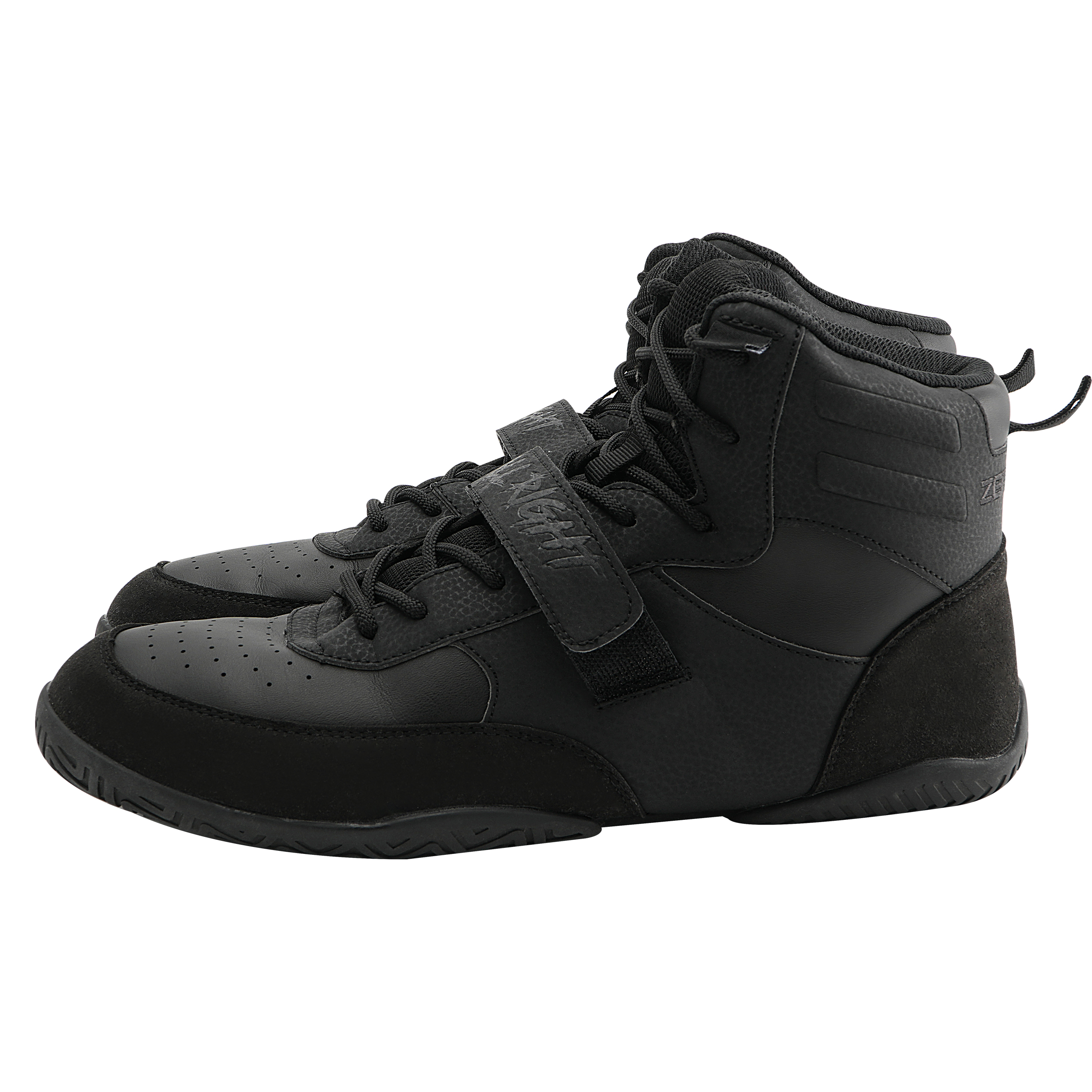 ZERO TO HERO Abrasion Resistant Slip Resistant High top Training Shoes Unisex Black