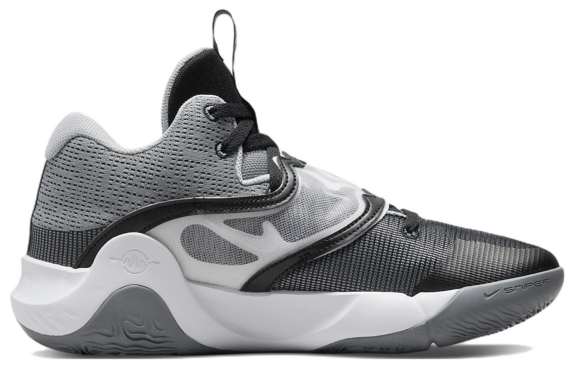 Мужские кроссовки Nike Trey 5 X (серо-черные) — фото 2