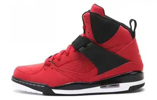 Jordan Flight 45 High Varsity Red Black