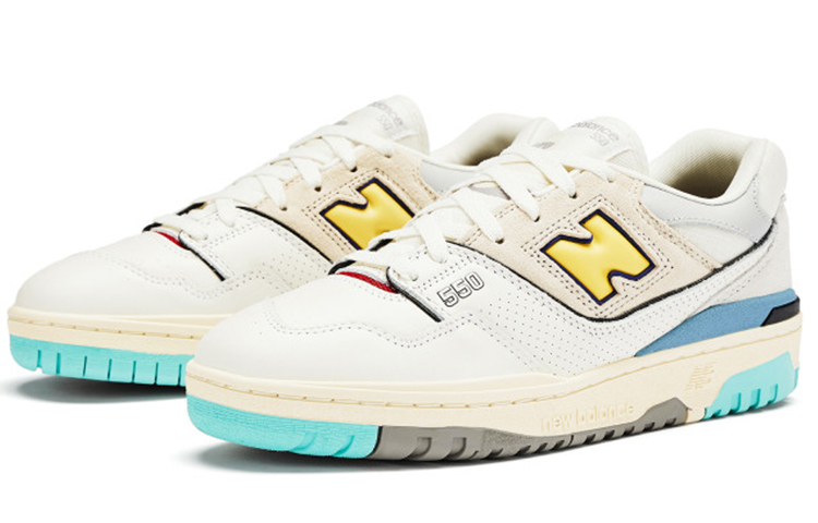 New Balance 550 ‘Sea Salt Yellow’ Sneakers