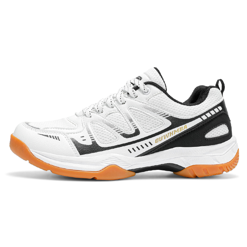 OUWENHEIMANBA Feather Speed 3.0 Abrasion Resistant Waterproof Coverage Low top Badminton Shoes Unisex