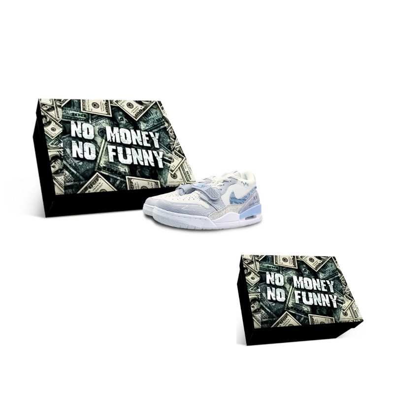 Jordan Legacy 312 Slip Resistant Low top Vintage Basketball Shoes Men’s Blue White