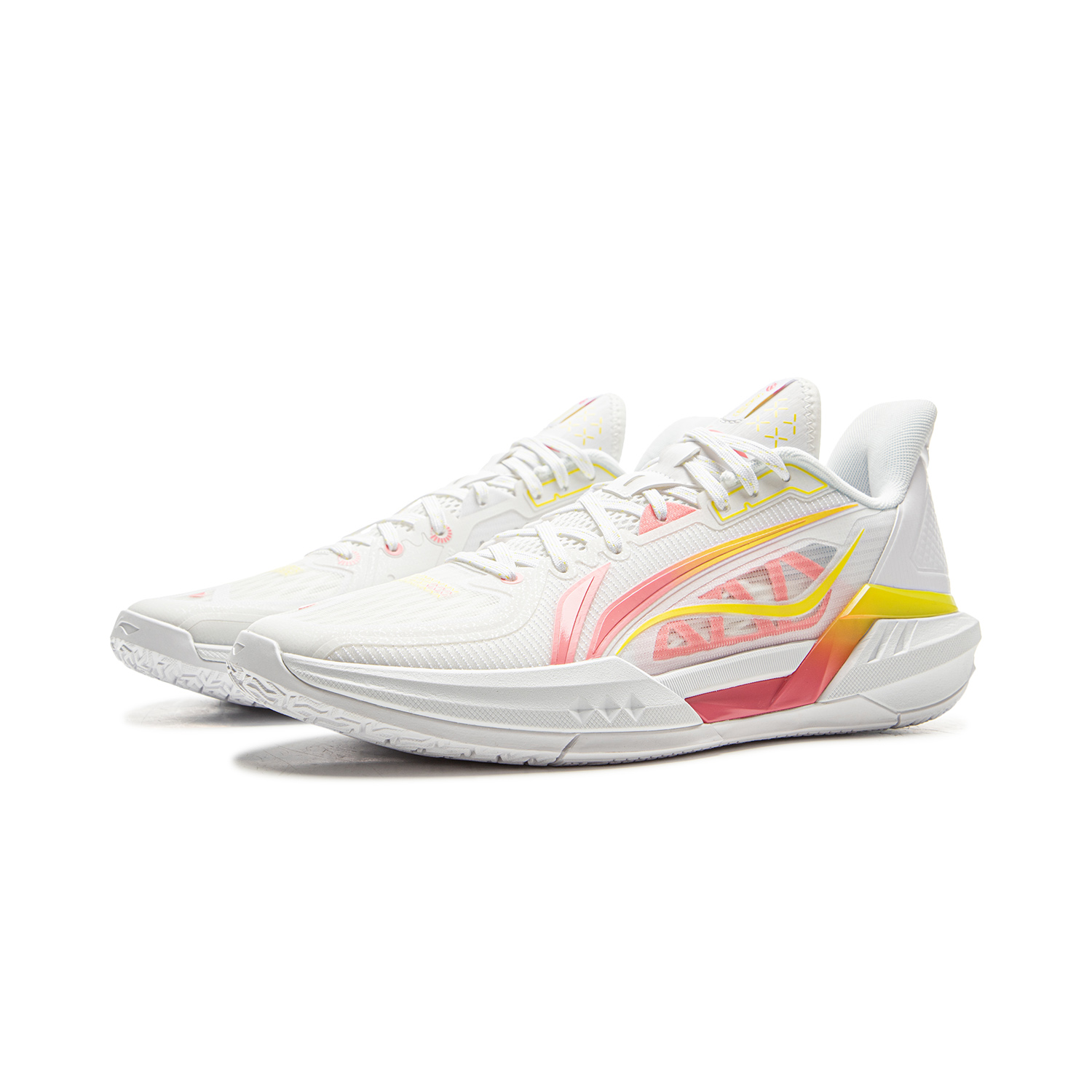 Li Ning Light Speed 3 Low top Basketball Shoes Men’s White Pink