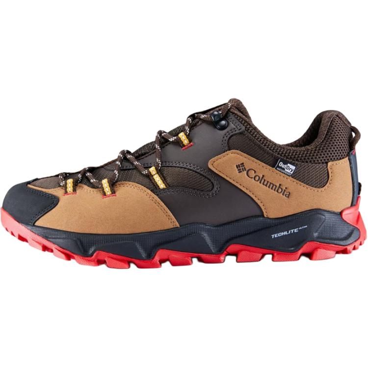 Columbia Waterproof Support Grip Low top Mountaineering Shoes Men’s Umber Wide Fit