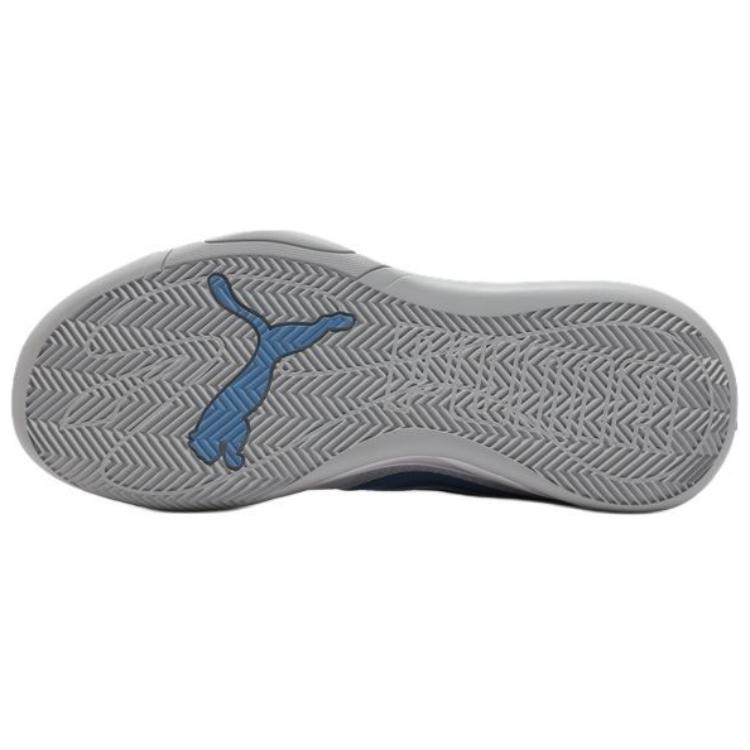 PUMA Court Pro Fabric Cushioning Slip Resistant Cushioning Slip Resistant Mid top Basketball Shoes Unisex White