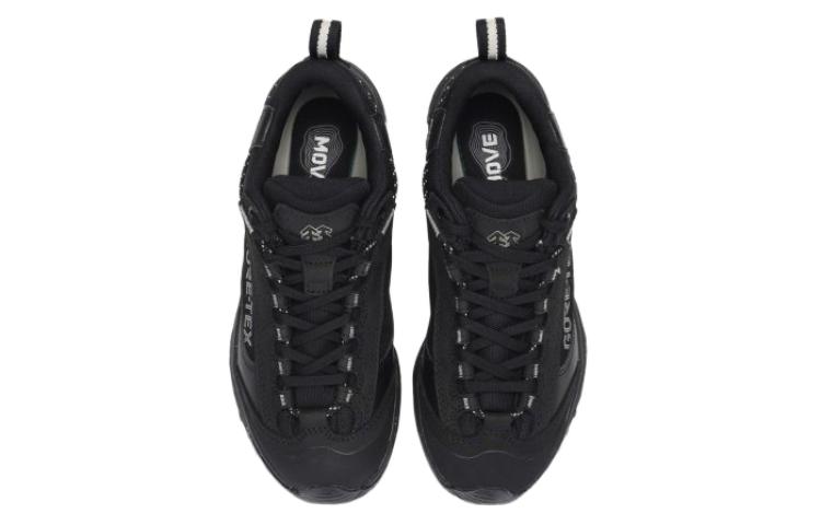 KOLON SPORT Move Cushioning Slip Resistant Abrasion Resistant Low top Hiking Shoes Unisex Black