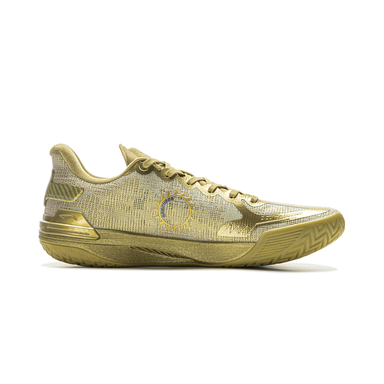 Li Ning Gamma Cushioning Slip Resistant Abrasion Resistant Breathable Support Lightweight Rebound Low top