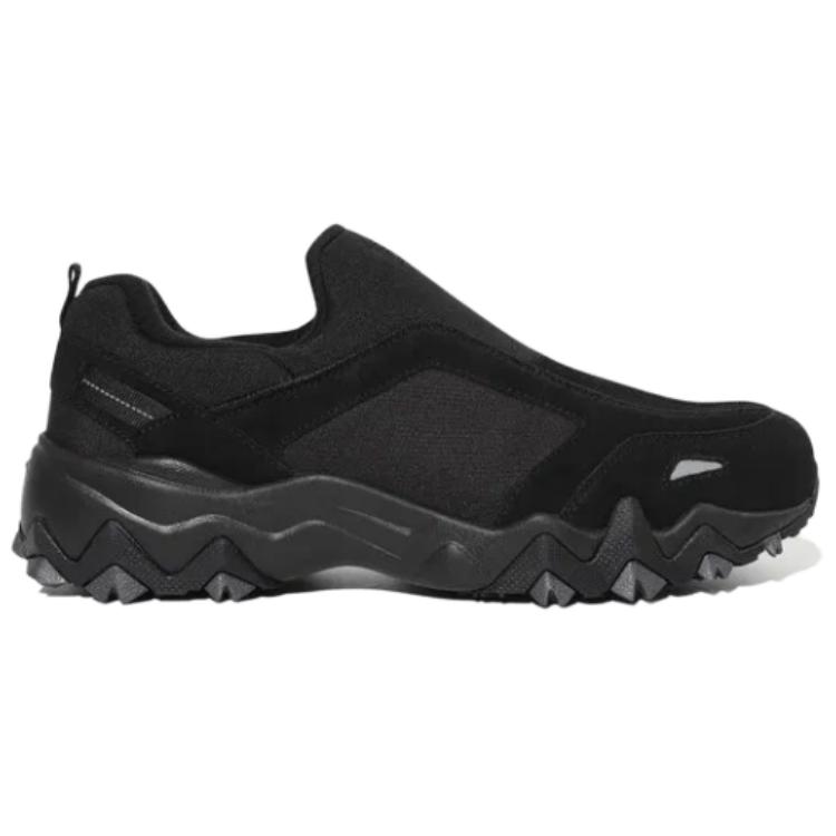 FILA Oakmont Abrasion Resistant Abrasion Resistant Low top Hiking Shoes Unisex Black