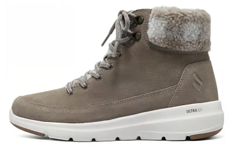 Skechers Ankle Length Snow Boots Women's Tan