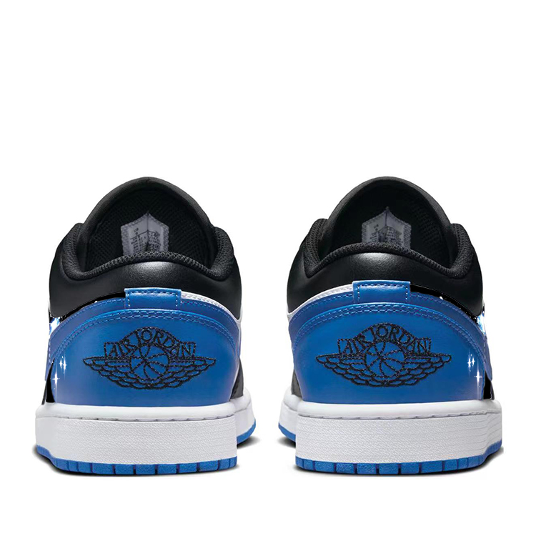 Jordan Air Jordan 1 Vintage Basketball Shoes Men’s Low Top White/Blue