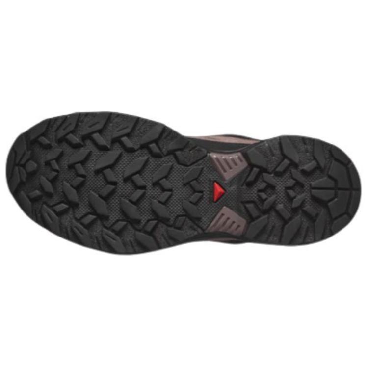 SALOMON X ULTRA 360 Comfortable Slip Resistant Abrasion Resistant Low top Hiking Shoes Women’s Brandy Red