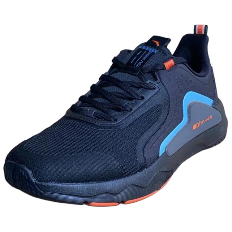 Anta Cushioning Abrasion Resistant Cushioning, Wear Resistant Low top Training Shoes Men’s Black Blue