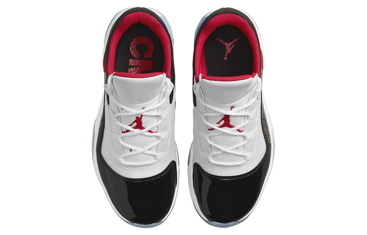 Jordan 11 Cmft Low White University Red Black
