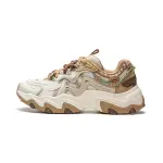 Li Ning Cat Paw Lite 2 Slip Resistant Abrasion Resistant Low top Chunky Sneakers Women's Beige