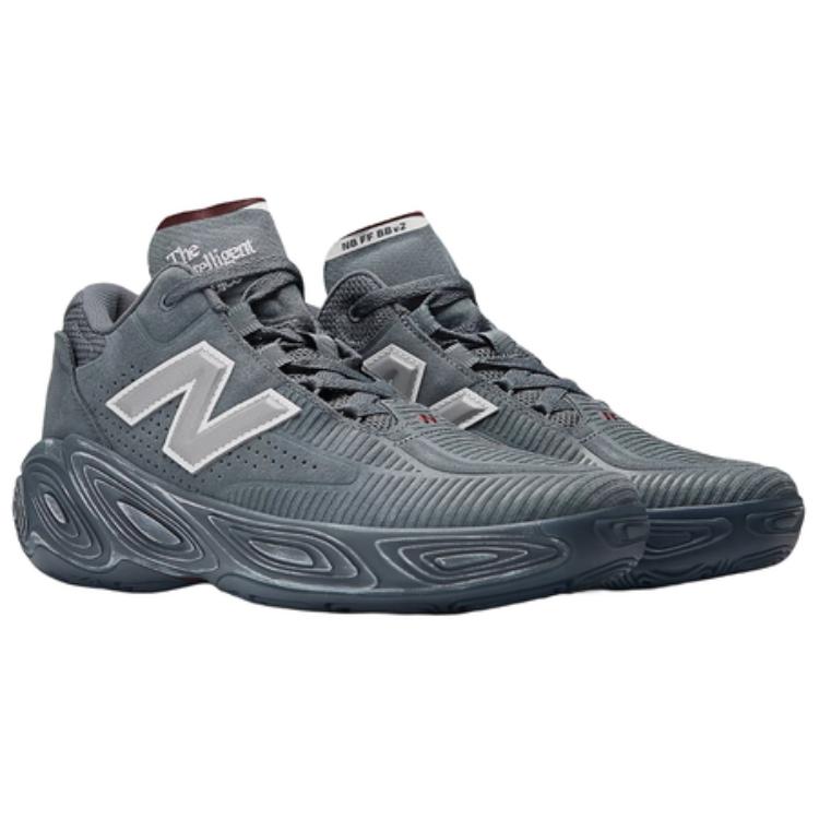 New Balance Fresh Foam BB Cushioning Mid top Basketball Shoes Unisex Gray