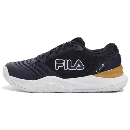 FILA AXILUS 3 Comfortable Abrasion Resistant Breathable Low top Tennis Shoes Unisex Black White