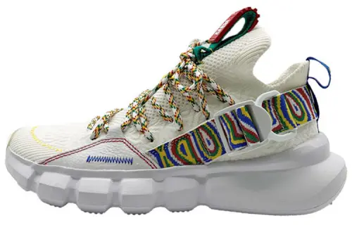 Li Ning Essence 2.3 Cushioning Slip Resistant Low top Casual Shoes Women's White Multicolor