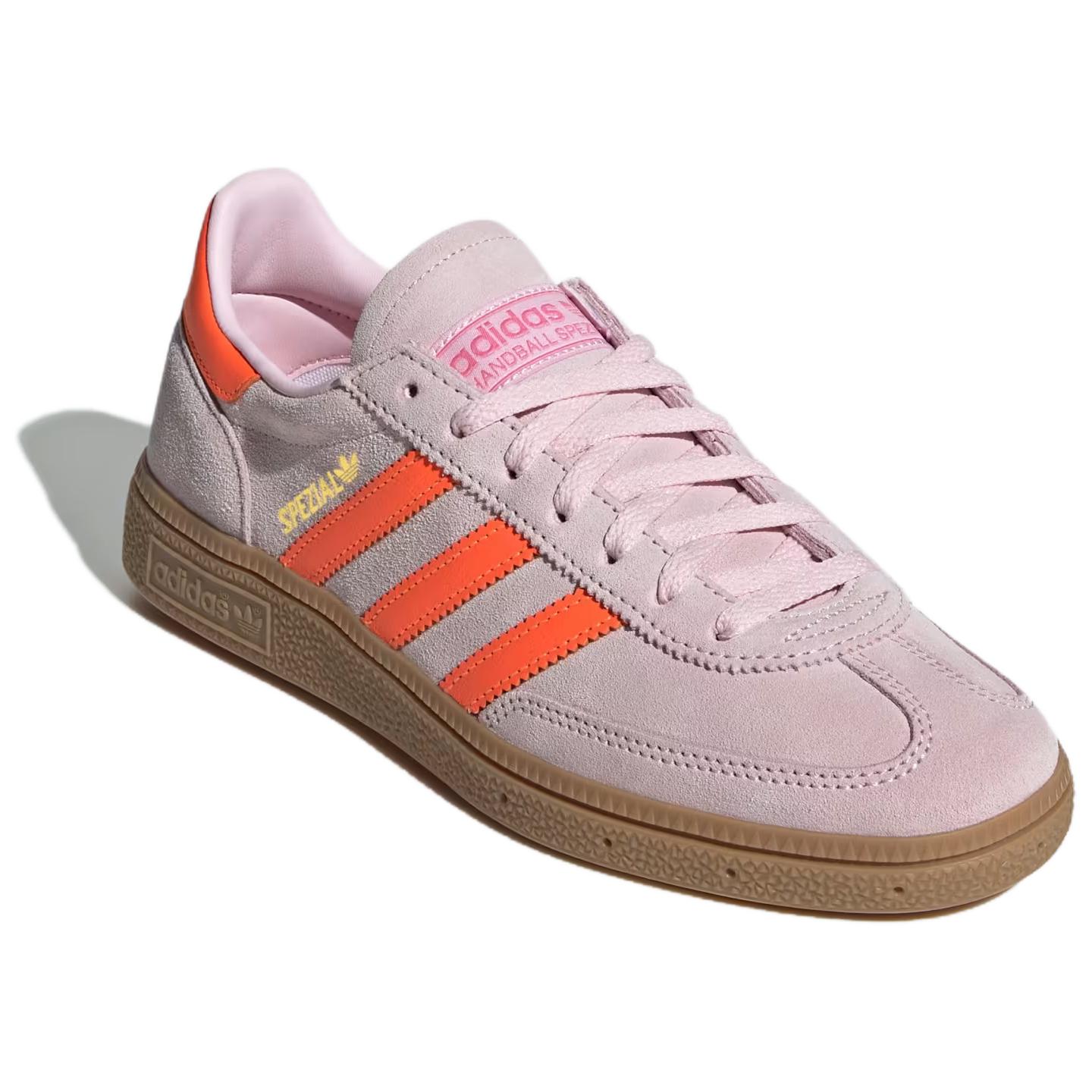 Adidas Originals HANDBALL SPEZIAL Comfortable Abrasion Resistant Abrasion Resistant Low top Training Shoes Women’s Pink