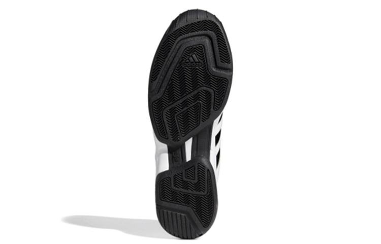 Мужские кроссовки adidas PRO Model 2G Low (белый / черный) — Белый / чёрный — фото 6