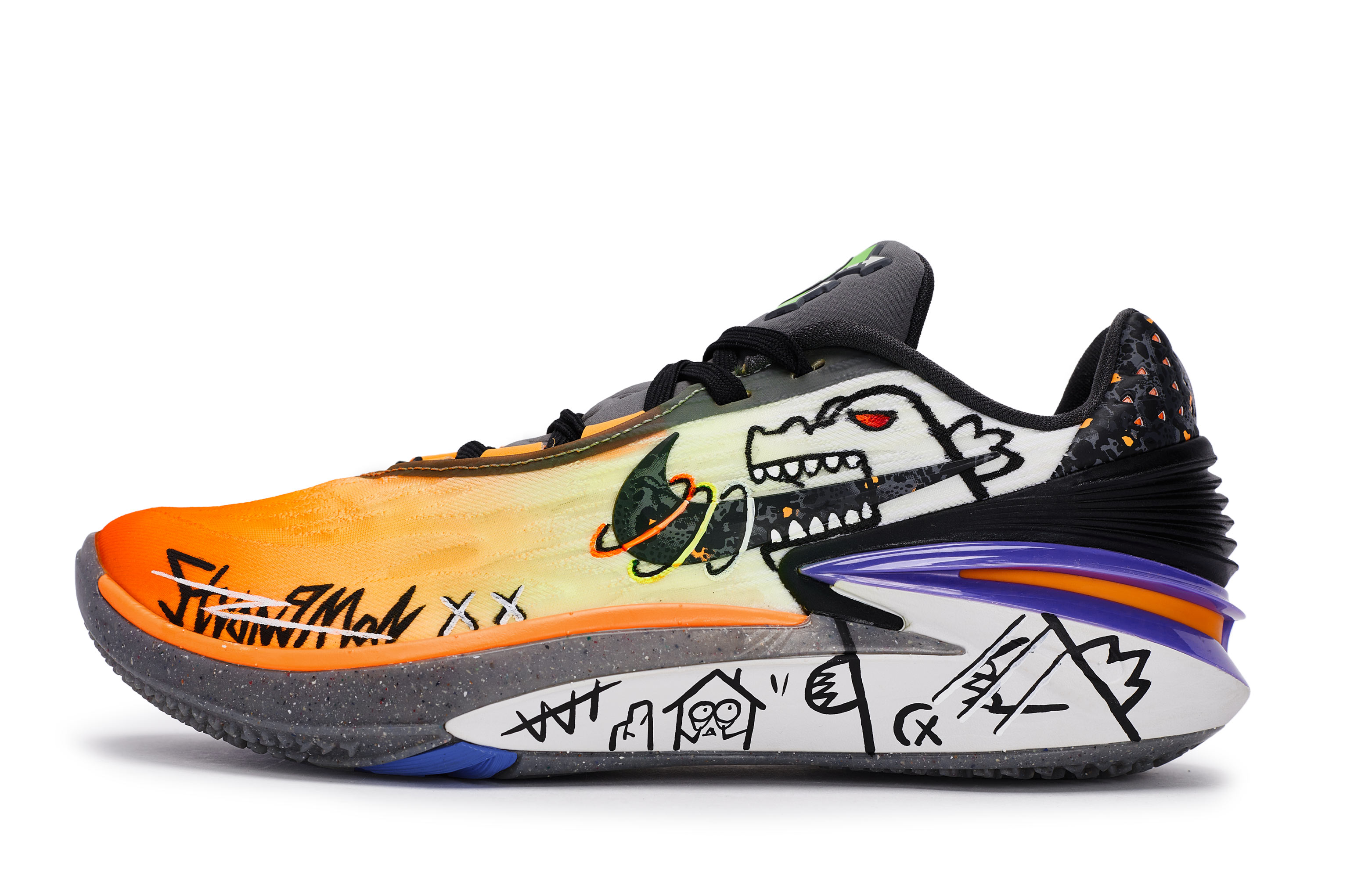 Nike Air Zoom G.T. Cut 2 811 Manufacturing, Undefeated Distressed King, Special Shoe Box