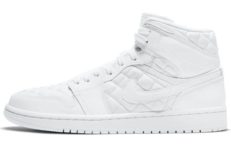 Air Jordan 1 Mid Se ‘White Quilted’ Women’s