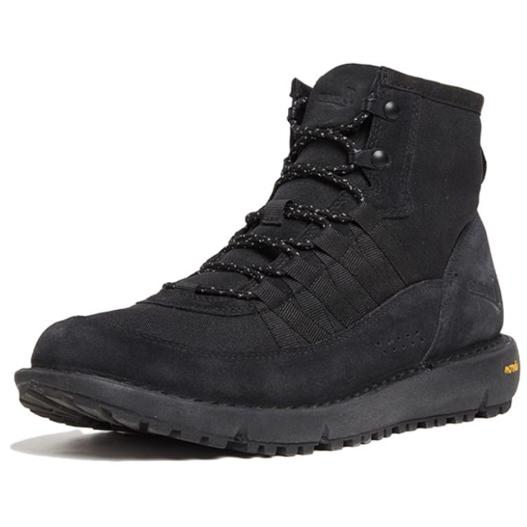 Danner Outdoor Cushioning Slip Resistant Abrasion Resistant Breathable Grip Mid top Hiking Shoes Men’s Black