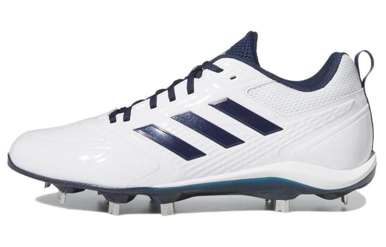 Adidas Stabile 5 Low Cleats 'White Navy Blue'