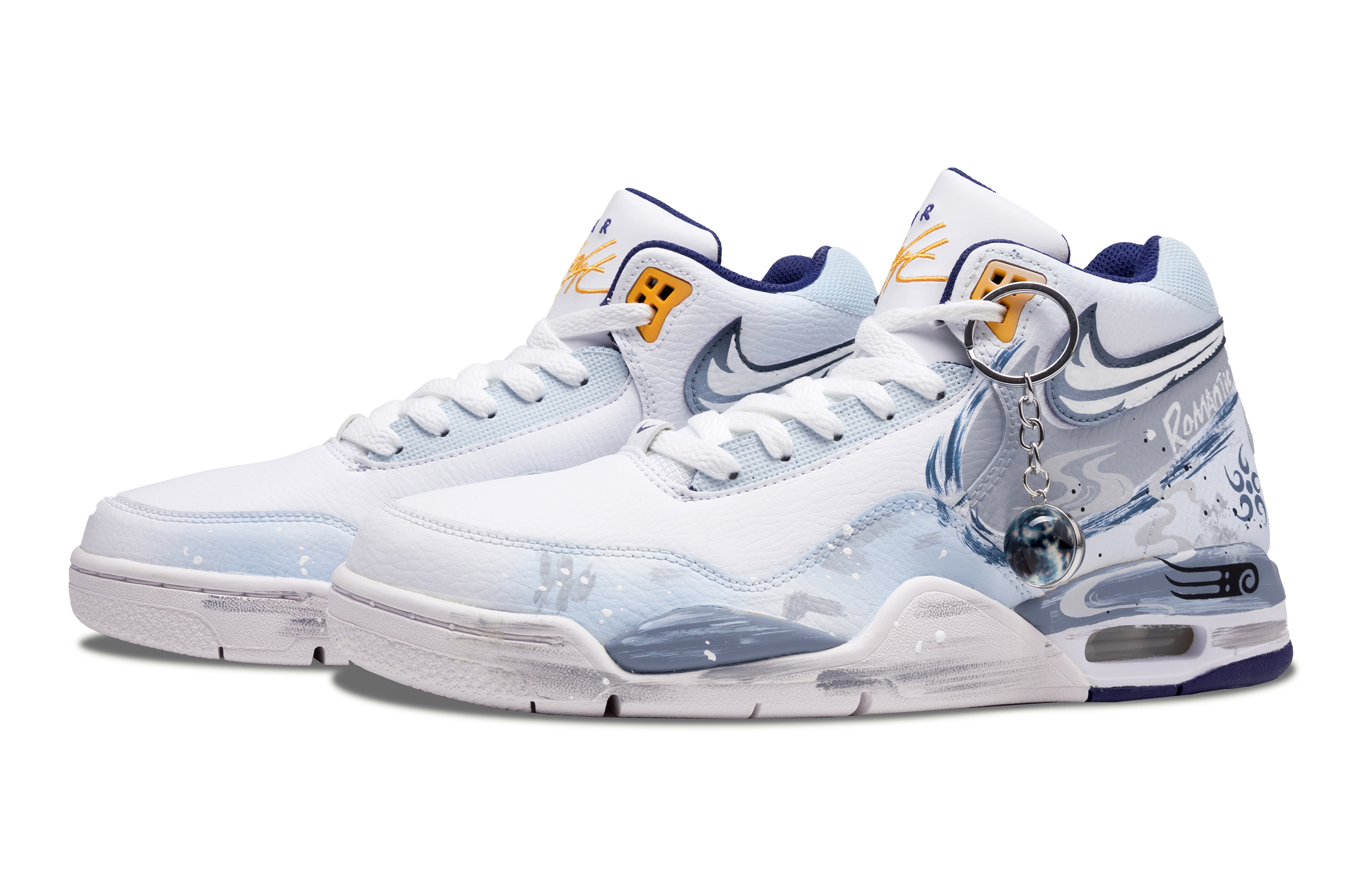 Nike Flight Legacy Winter Time Cushioning Slip Resistant Coverage High top Vintage Basketball Shoes Men’s