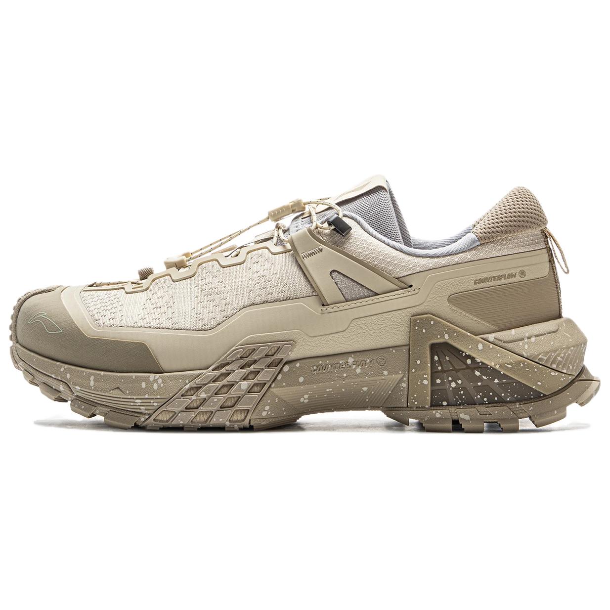 Li Ning Outdoor CF Tracing, Xingchuan Pro Abrasion Resistant Waterproof And Breathable Low top Hiking Shoes Unisex