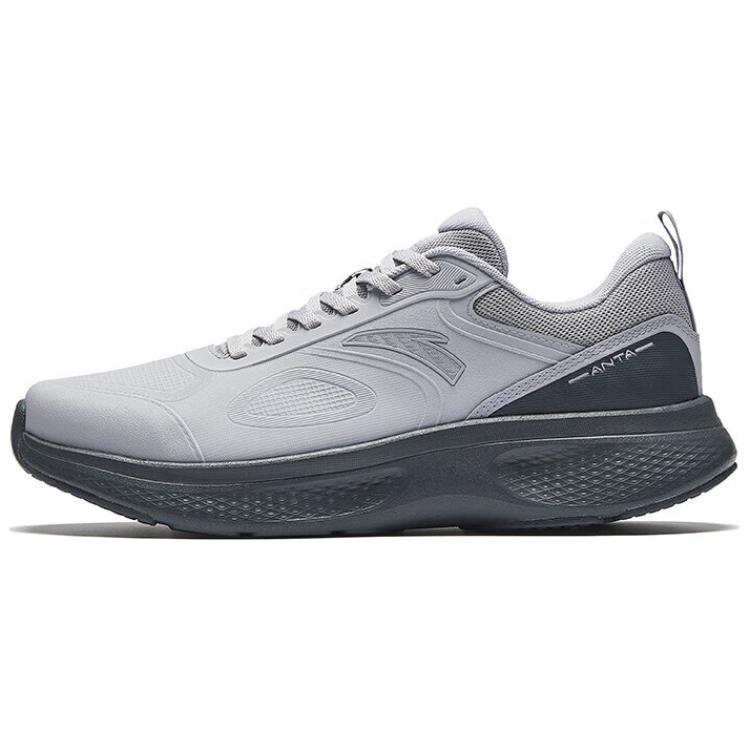 Anta Fabric Slip Resistant Abrasion Resistant Low top Training Shoes Men’s Gray