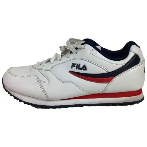 FILA Comfortable Abrasion Resistant Breathable Low top Tennis Shoes Women's White