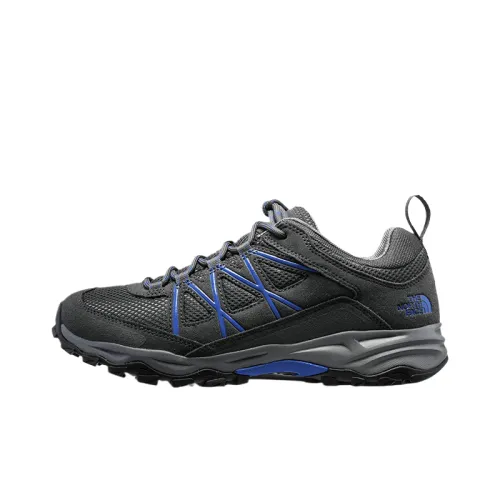 THE NORTH FACE Abrasion Resistant Grip Low top Mountaineering Hiking Shoes Men's Black Blue