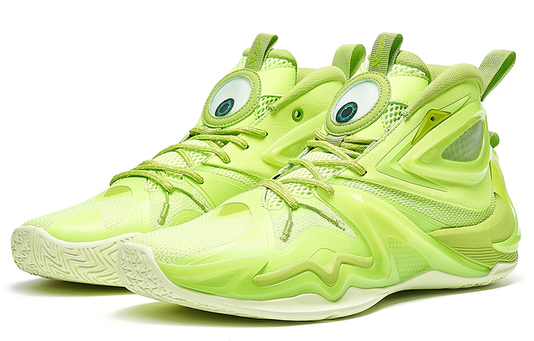 XTEP Textile, Synthetic Leather Cushioning Slip Resistant Abrasion Resistant Breathable High top Basketball Shoes Men’s