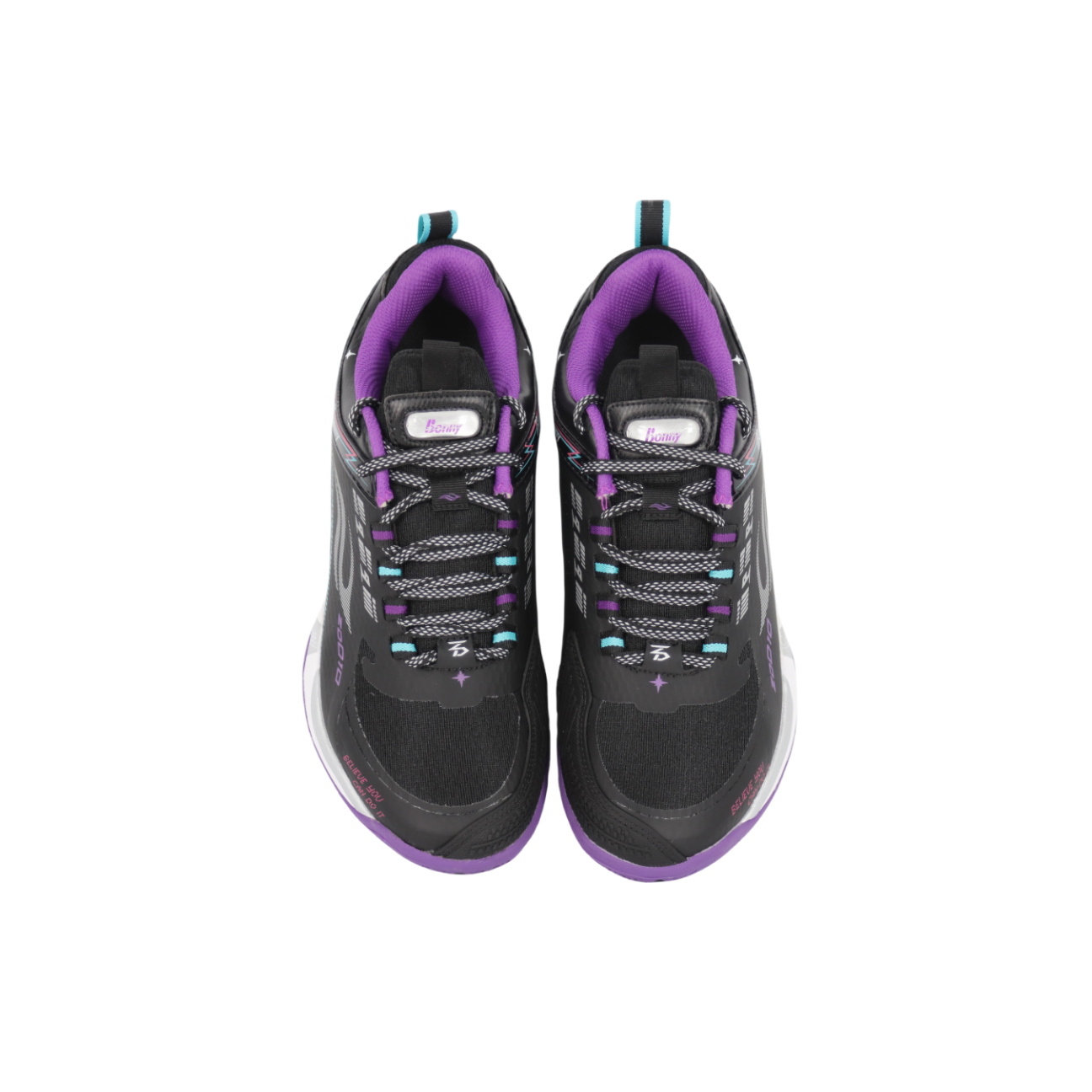 BONNY Slip Resistant Abrasion Resistant Low top Badminton Shoes Unisex