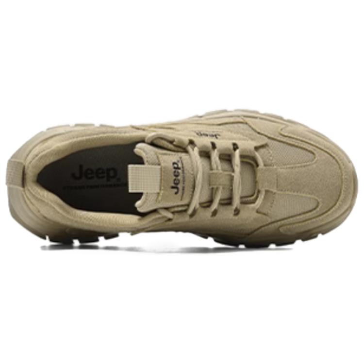 Jeep Low top Hiking Shoes Unisex Sand
