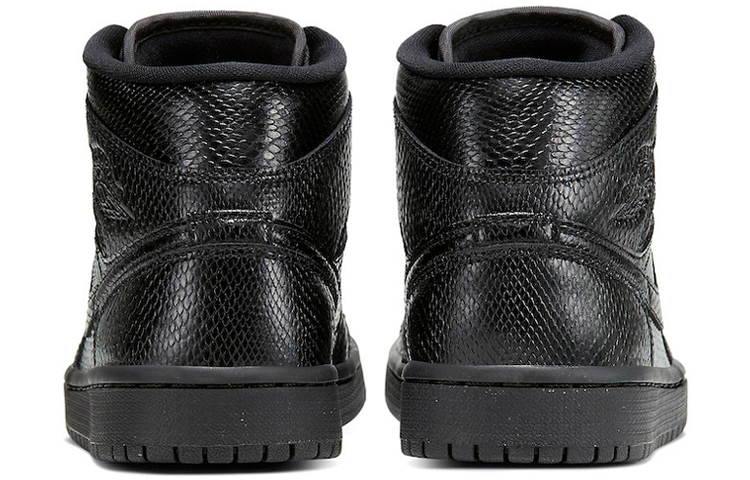 Jordan 1 Mid Black Snakeskin Women’s