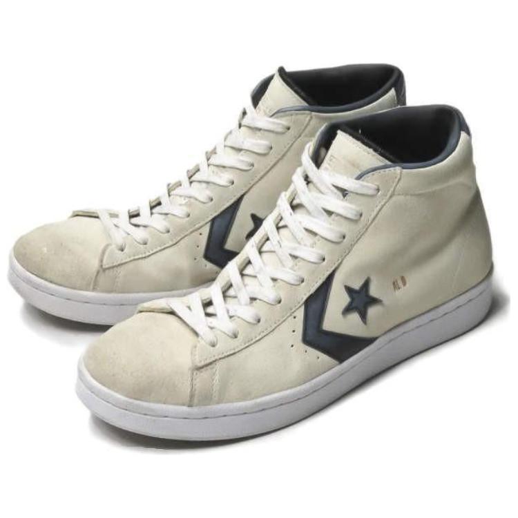 Кеды Converse Cons Pro Leather Hi (серая) — фото 3