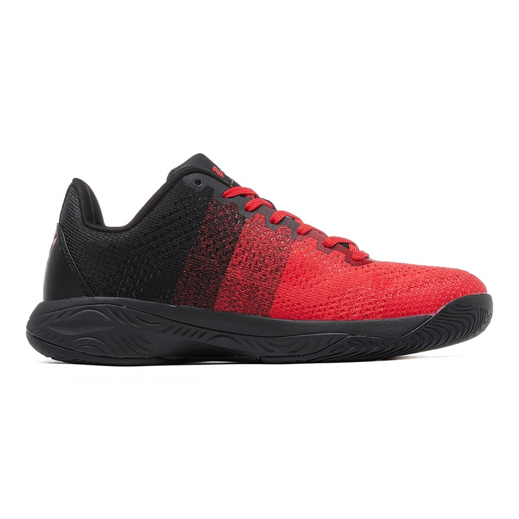 VOIT Basketball Shoes Men’s Low Top Black/Ice Red