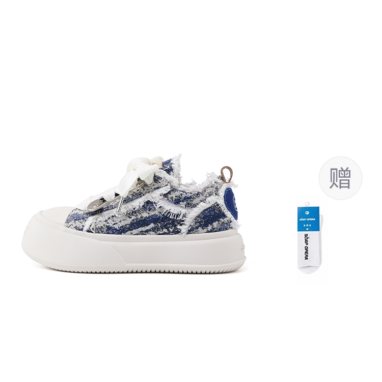 SOAP OPERA Base denim fashionable trend universal comfortable non-slip wear-resistant breathable blue starry sky for men and women, Chanel style