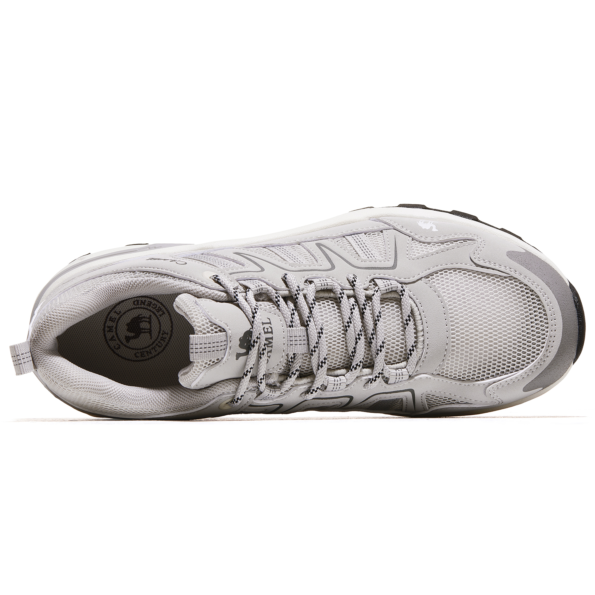 CAMEL Cushioning Slip Resistant Abrasion Resistant Breathable Lightweight Low top Hiking Shoes Men’s