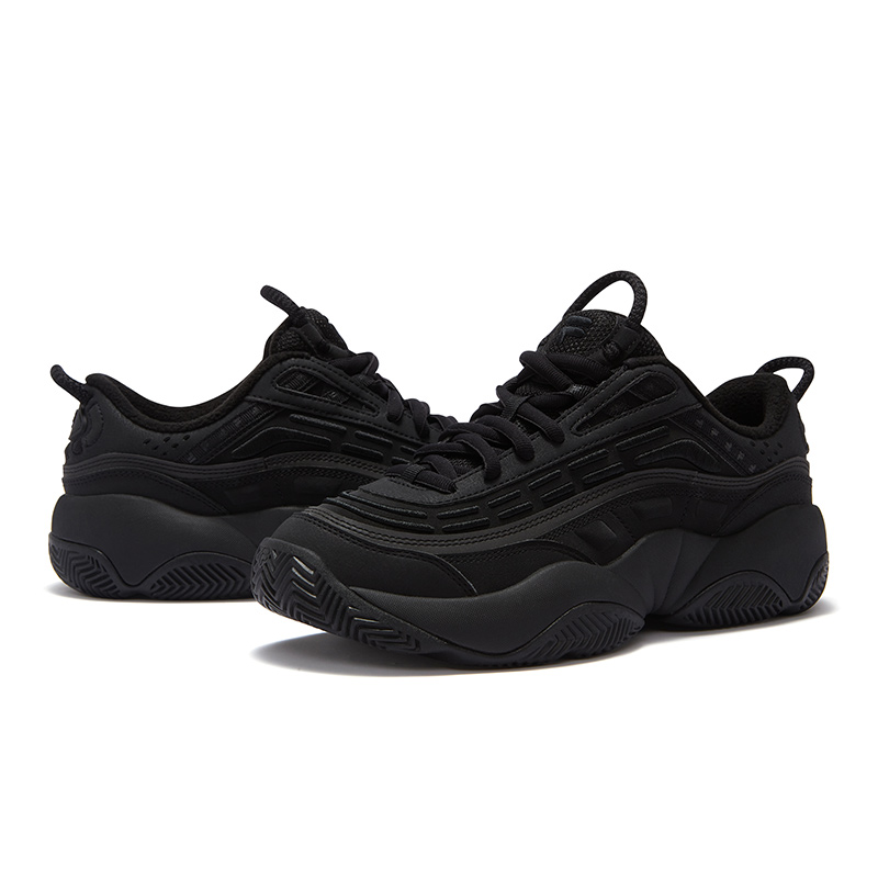 FILA FUSION Low top Vintage Basketball Shoes Men’s Black