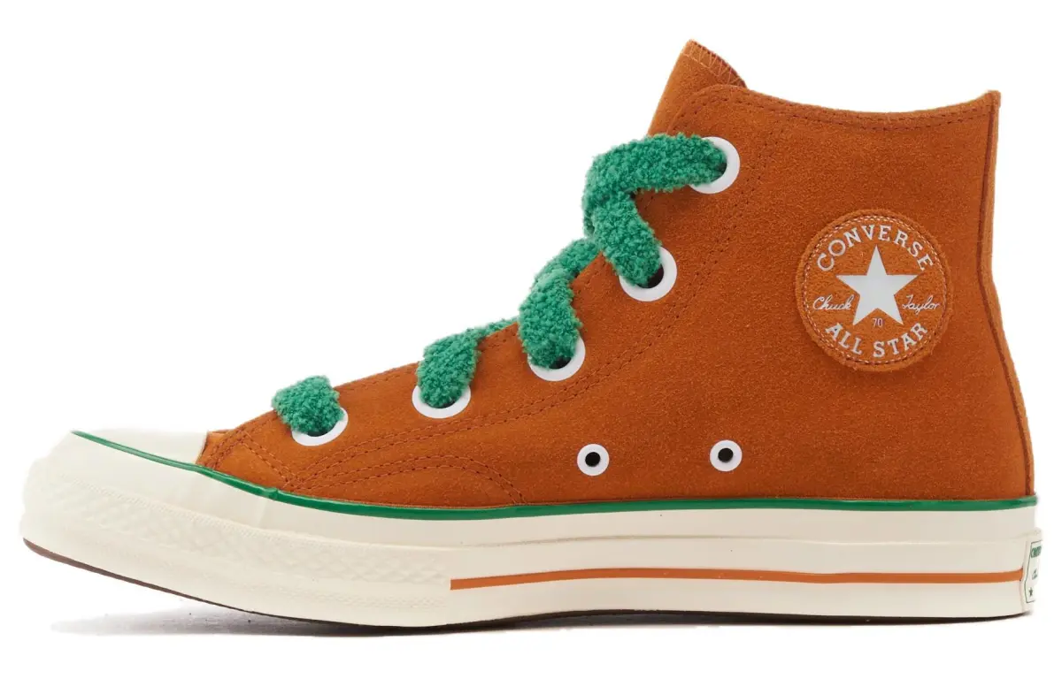 Chuck 70 Willy Wonka x Chuck 70 Converse High 'Oompa Loompa'